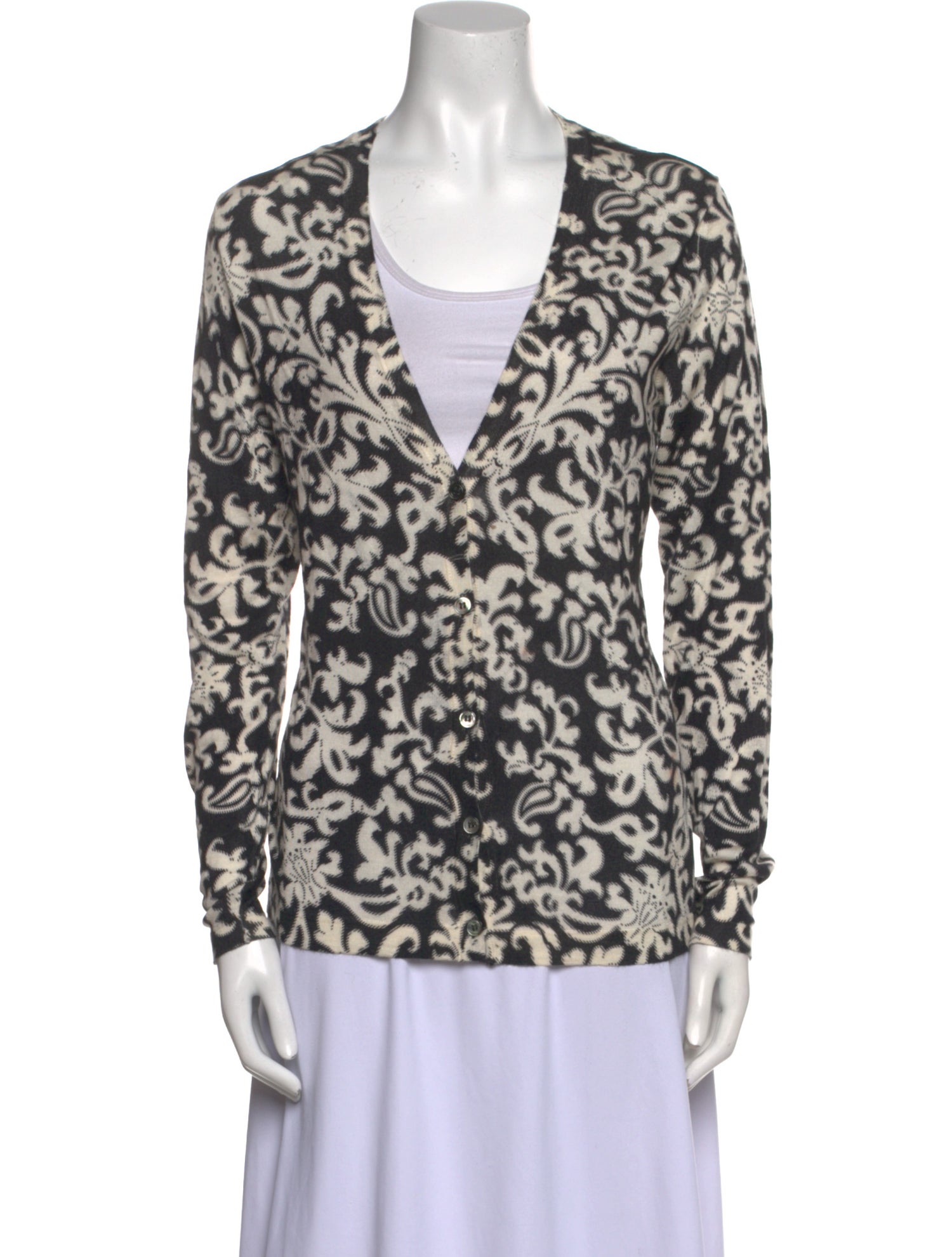 Richard Grand Cashmere Printed Top