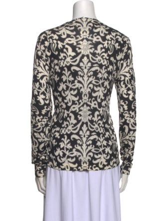 Richard Grand Cashmere Printed Top