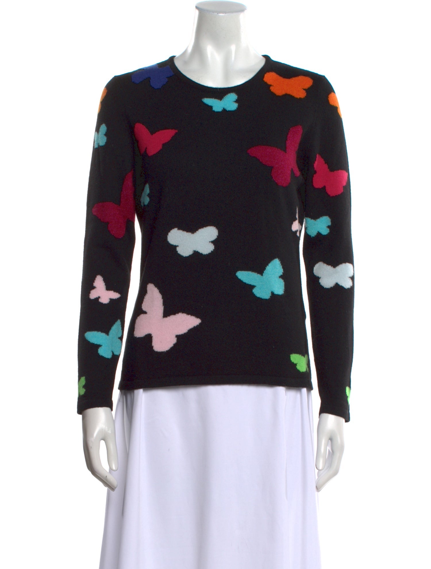 Richard Grand Cashmere Printed Sweater