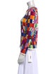 Richard Grand Cashmere Printed Sweater