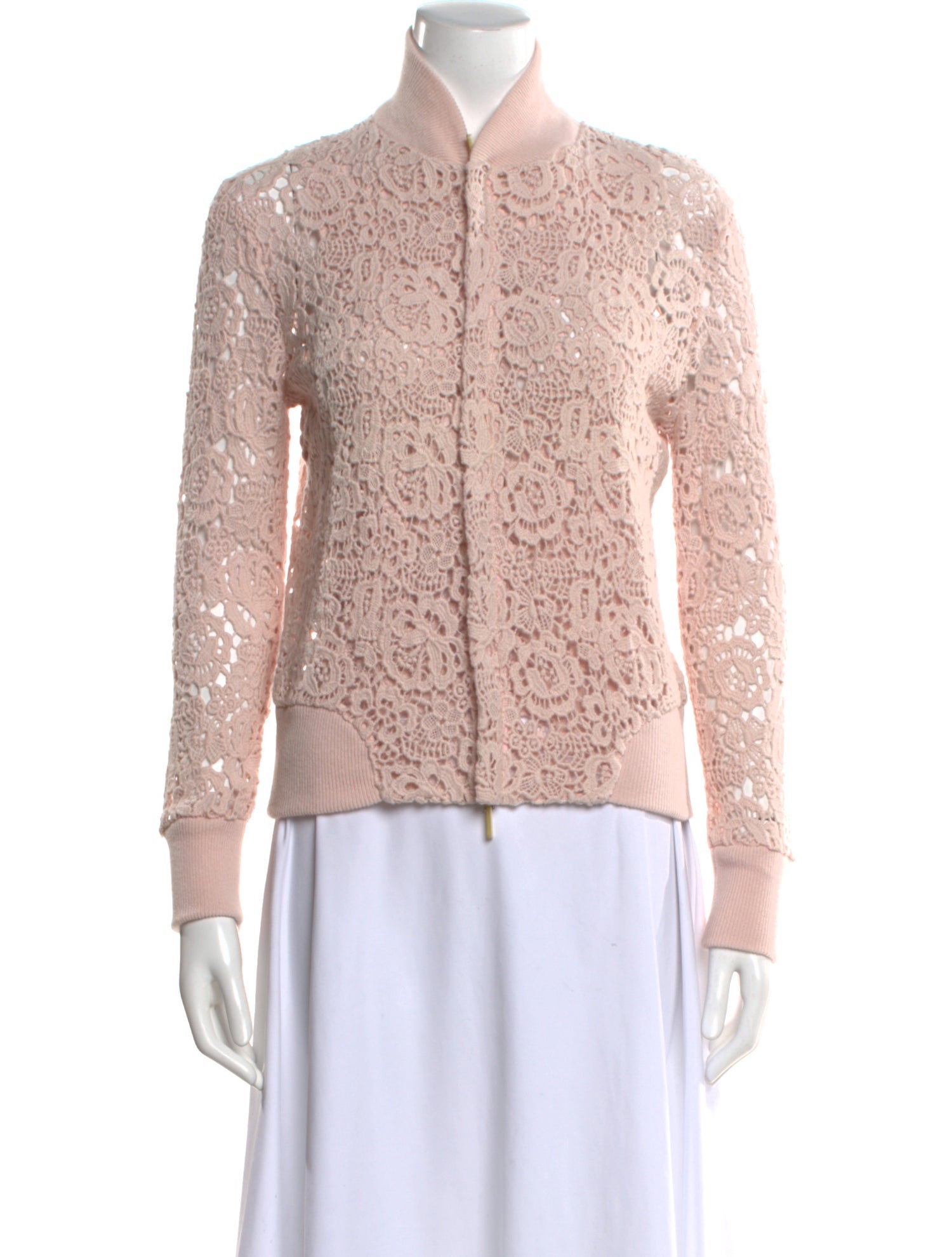 Richard Grand Cashmere Lace Pattern Sweater