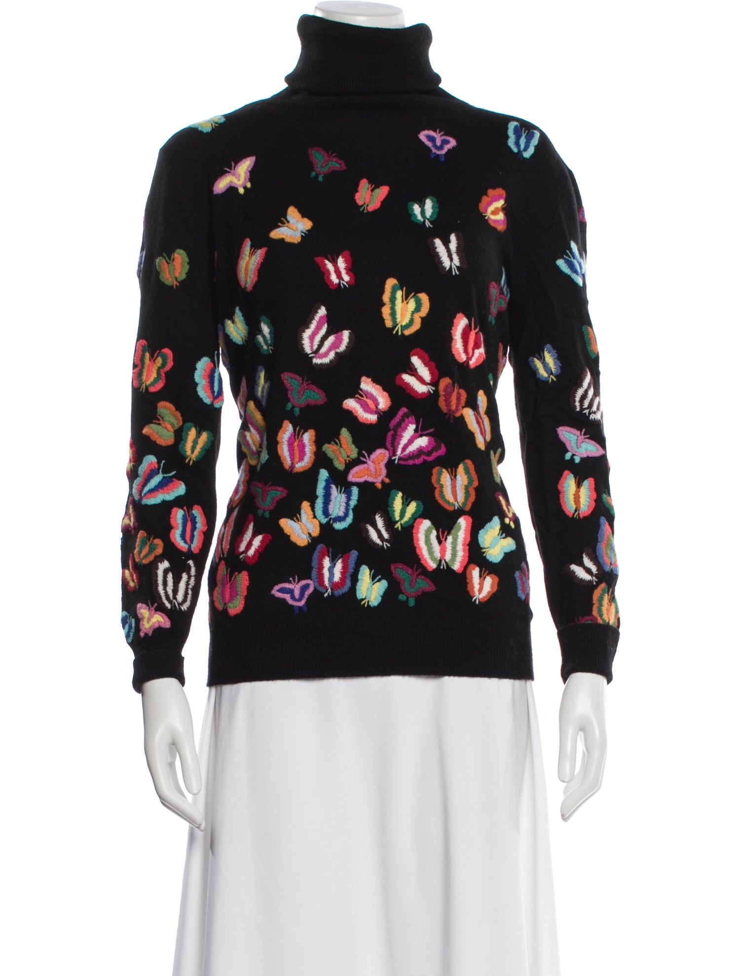 Richard Grand Cashmere Printed Sweater