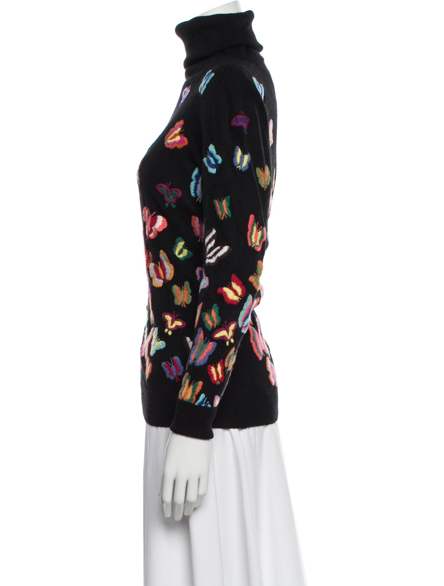 Richard Grand Cashmere Printed Sweater