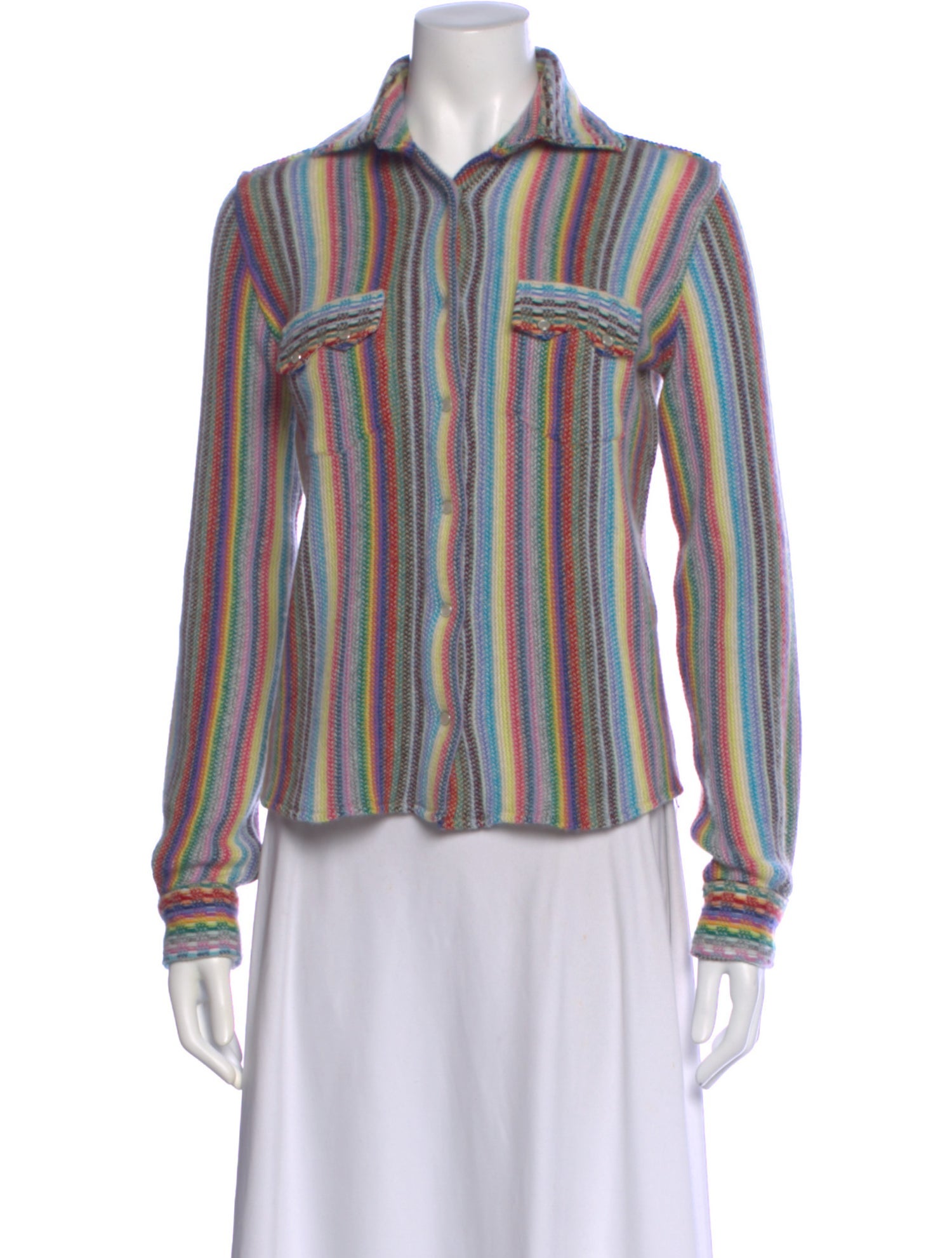 Richard Grand Cashmere Striped Sweater