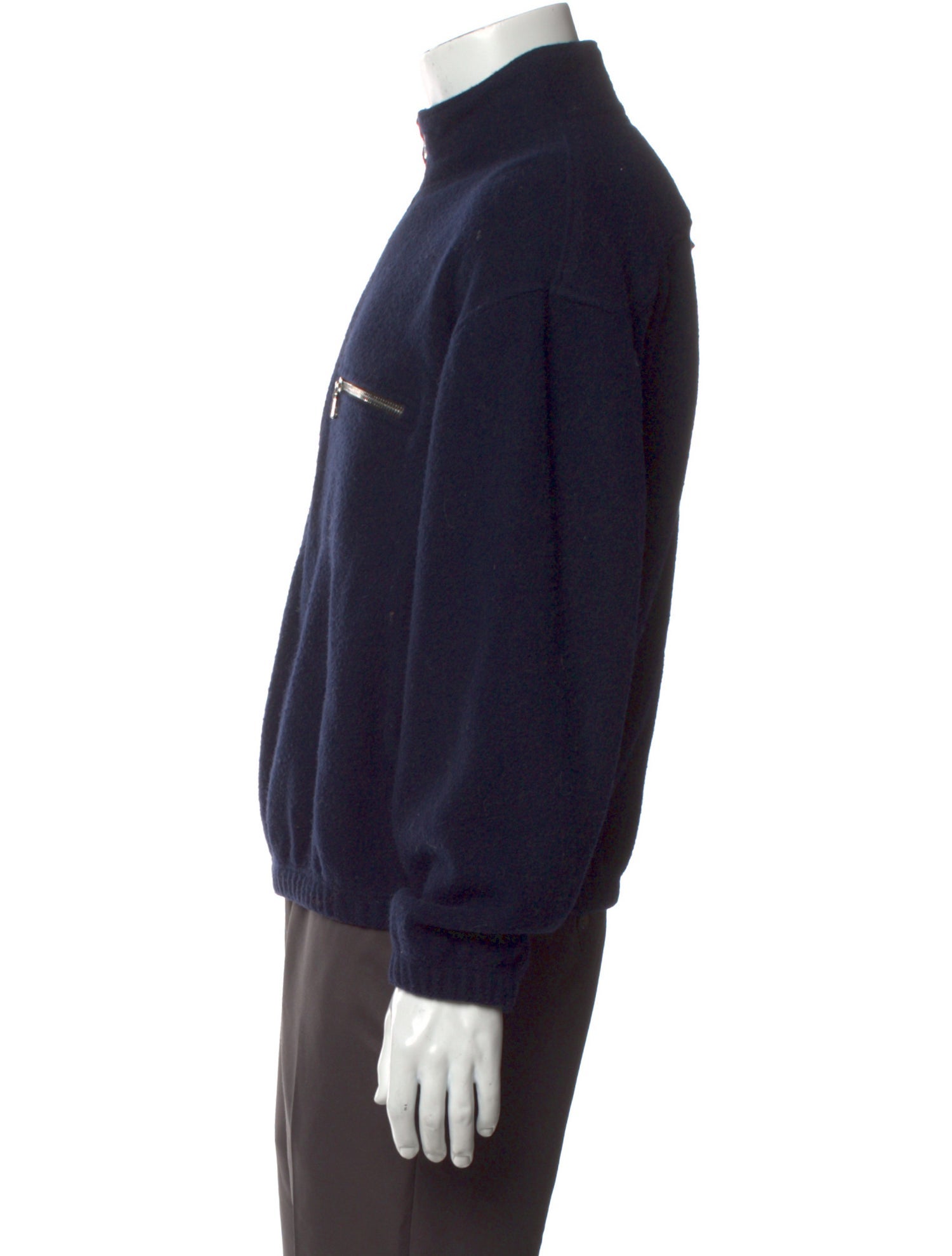 Rier Virgin Wool Mock Neck Pullover