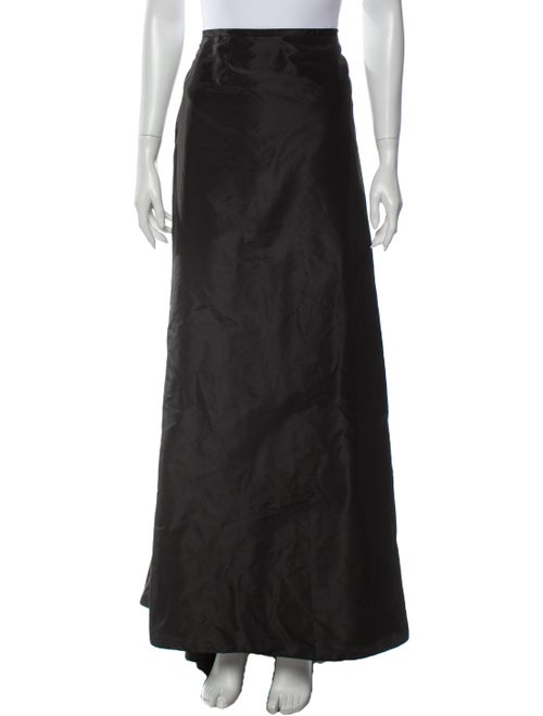 Teri Jon by Rickie Freeman Long Skirt Black