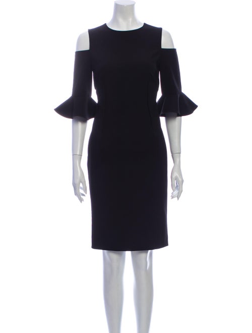 Teri Jon by Rickie Freeman Crew Neck Knee-Length D