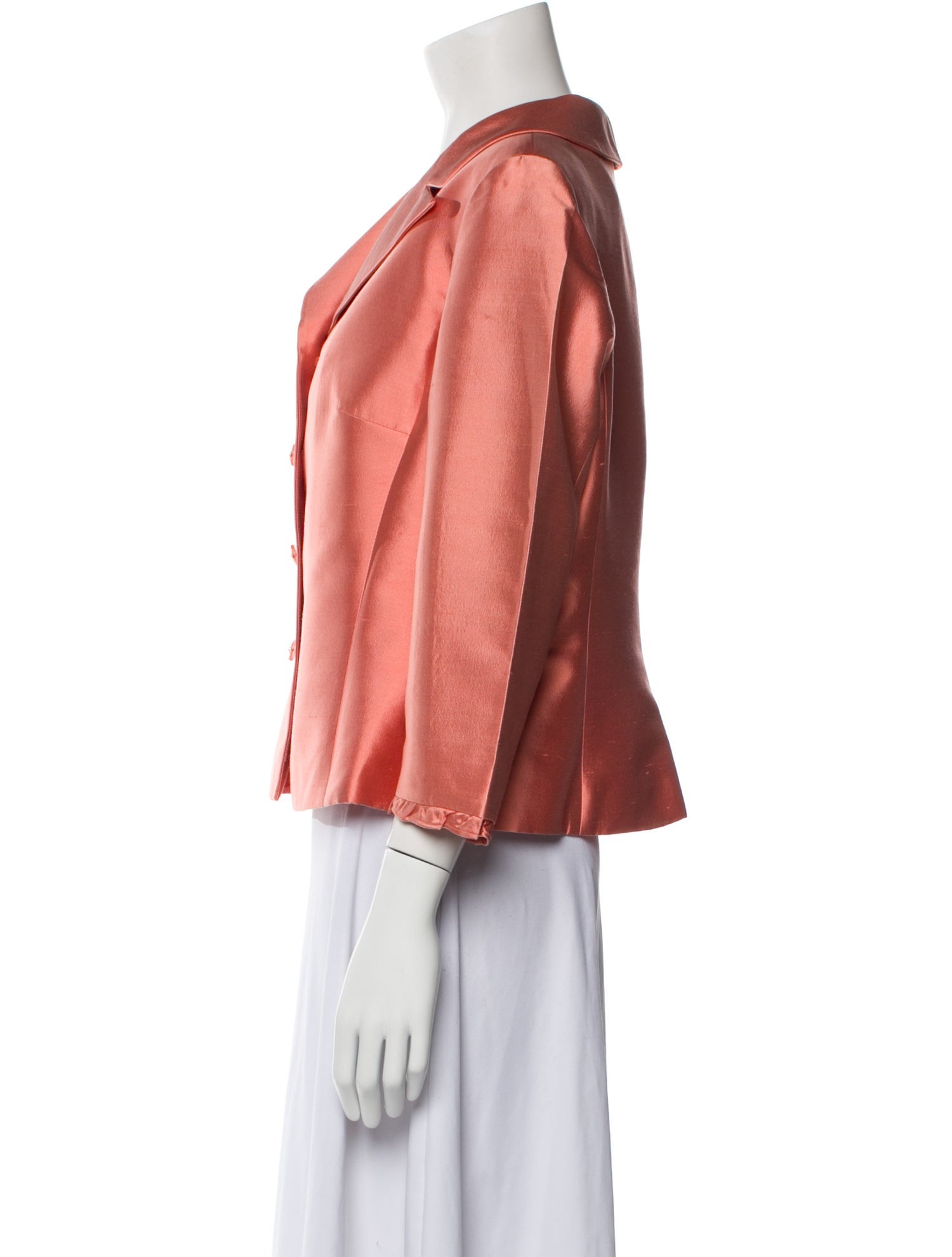 Teri Jon by Rickie Freeman Silk Evening Jacket