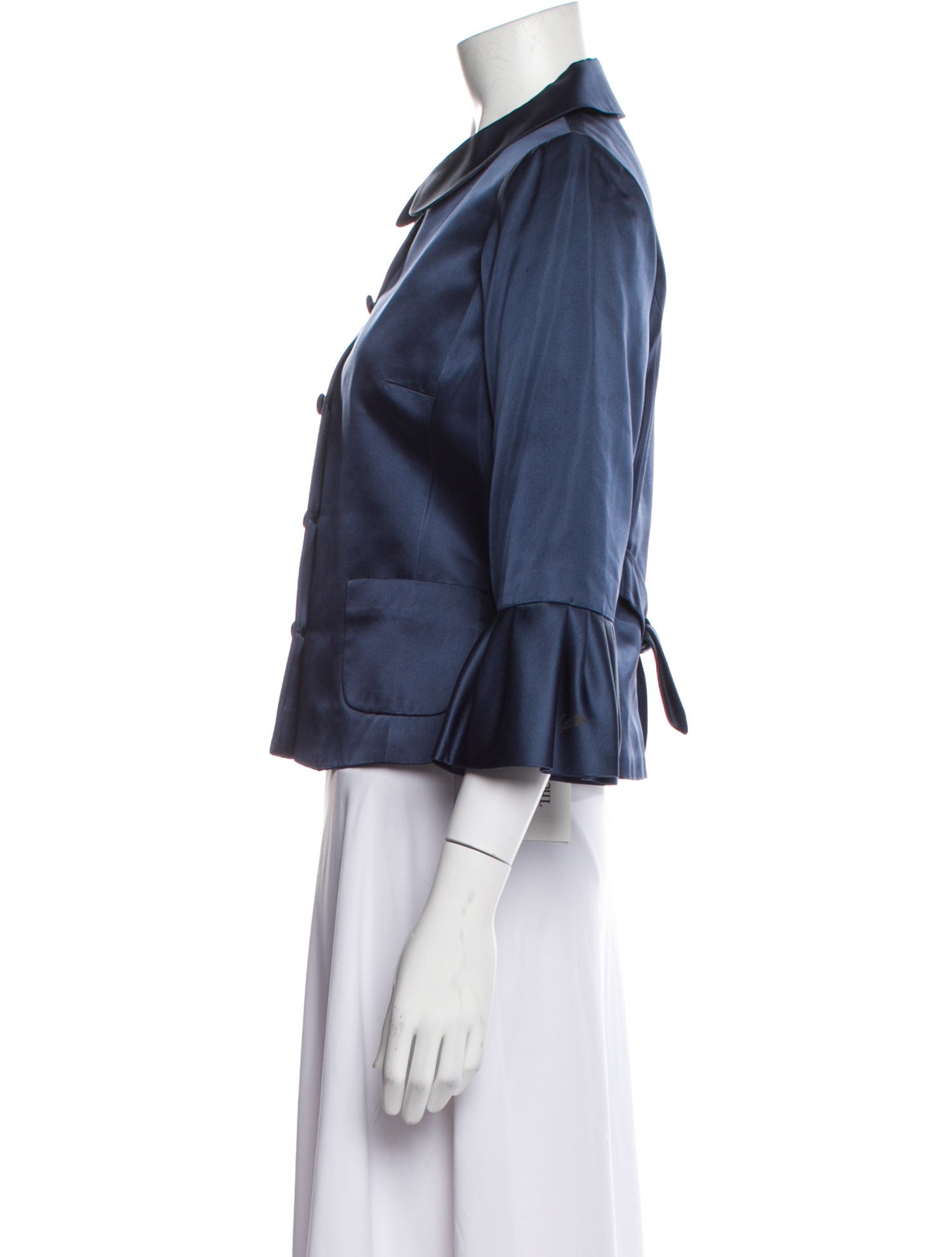 Teri Jon by Rickie Freeman Silk Evening Jacket