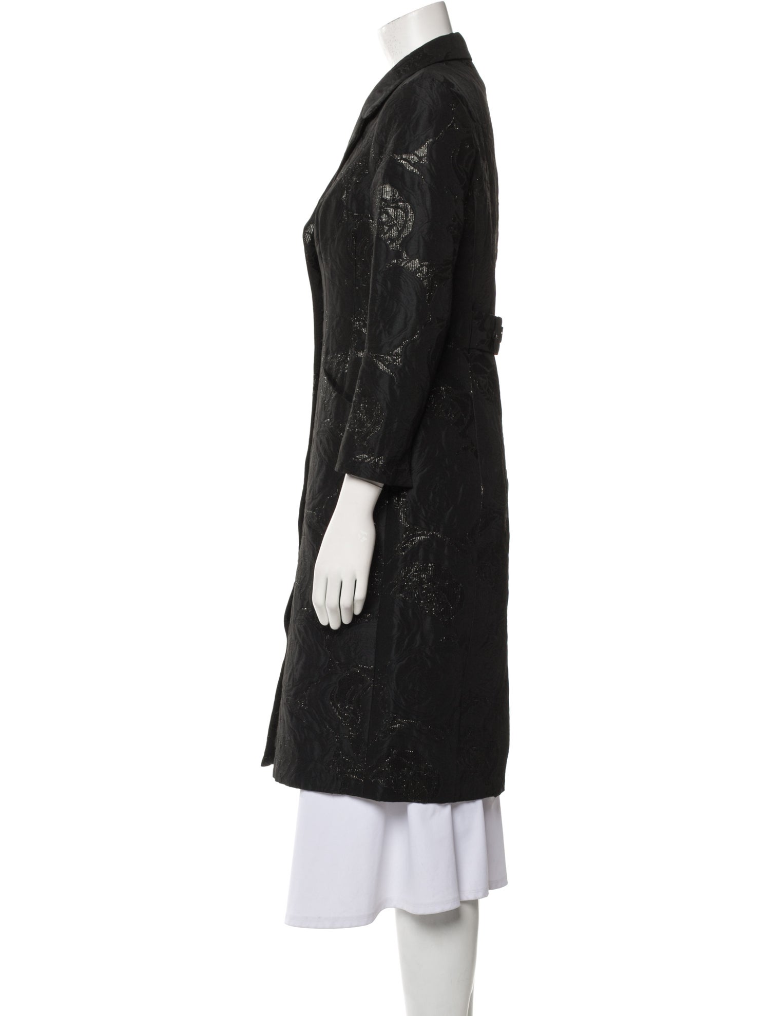 Teri Jon by Rickie Freeman Floral Print Coat