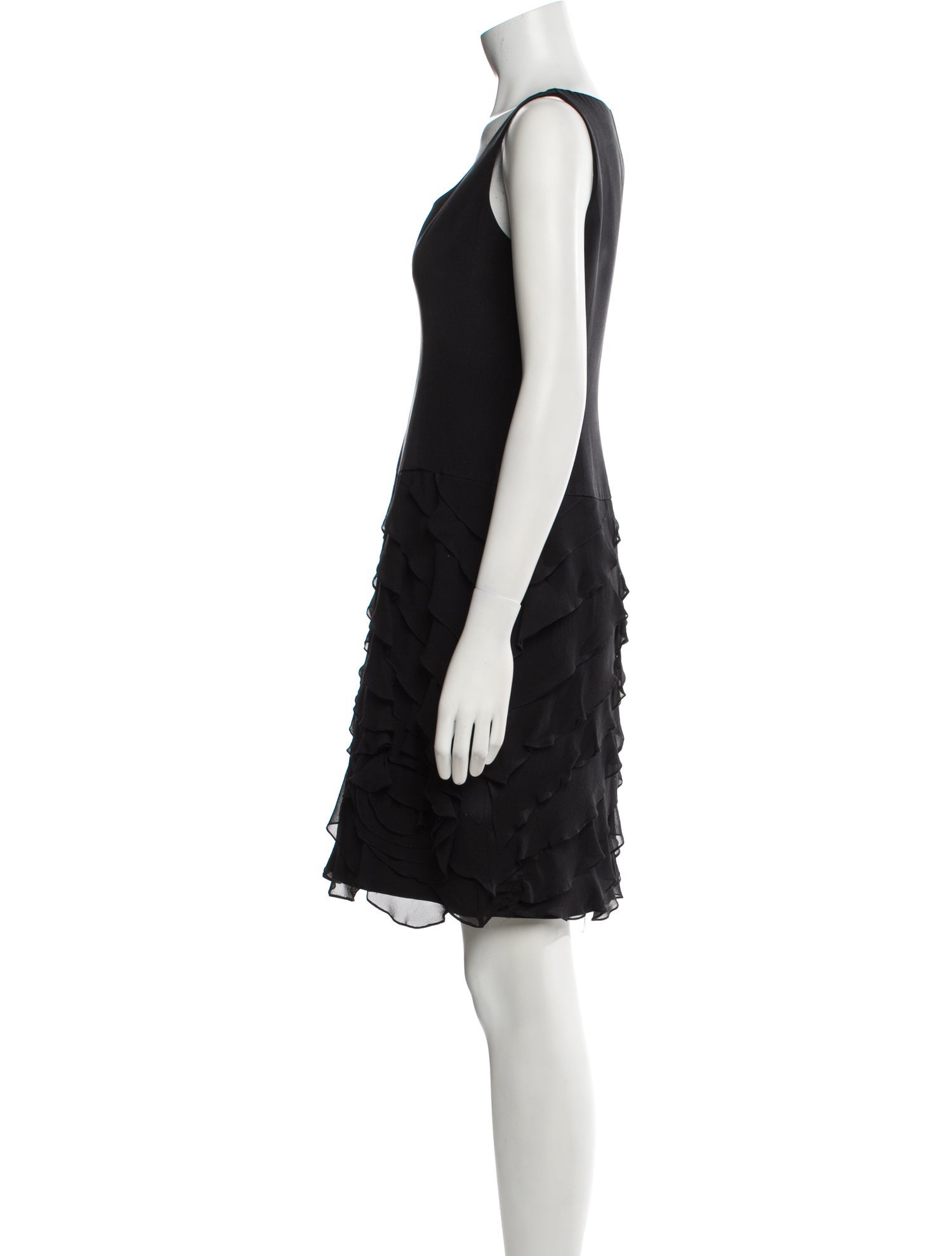 Teri Jon by Rickie Freeman Silk Mini Dress