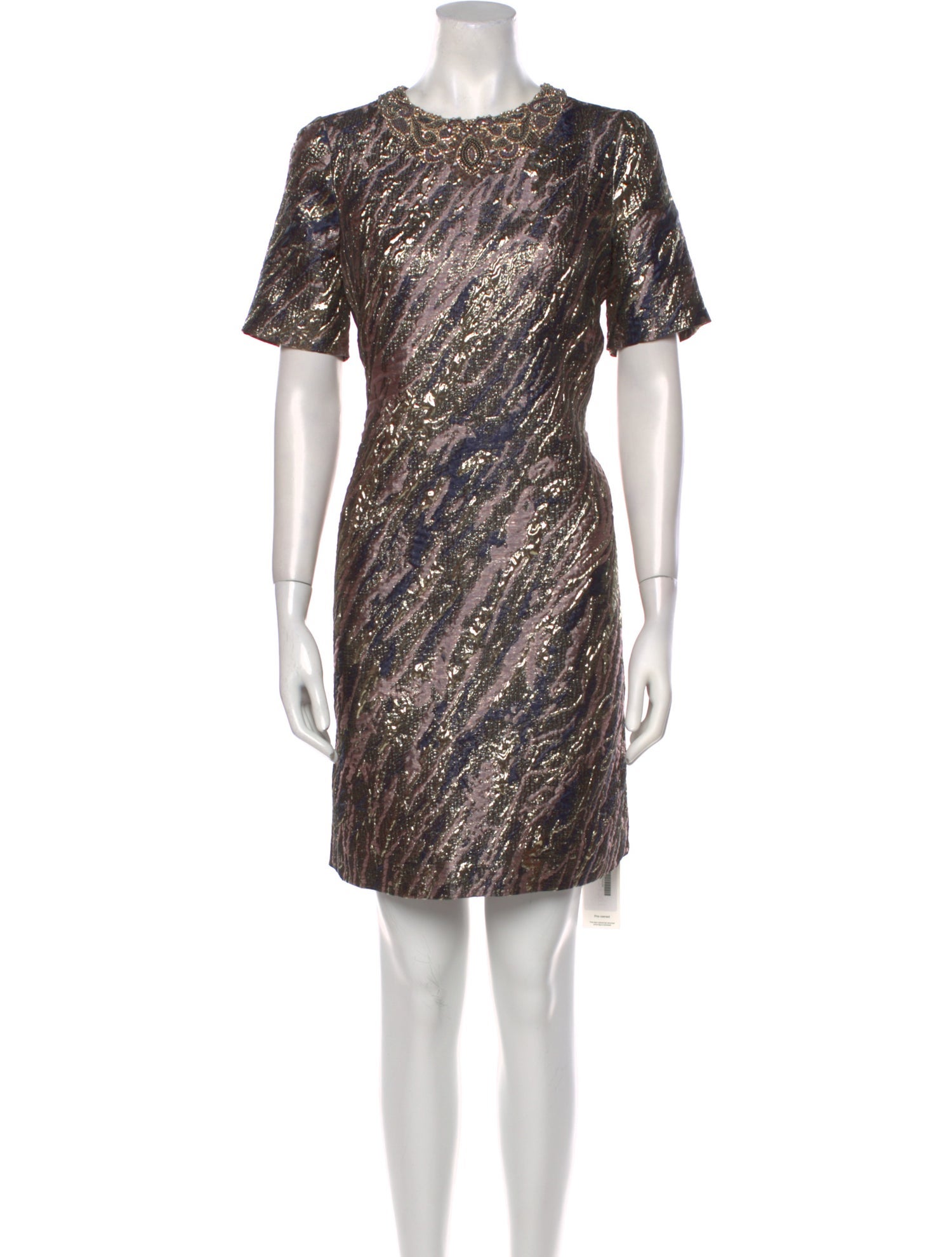 Teri Jon by Rickie Freeman Printed Mini Dress