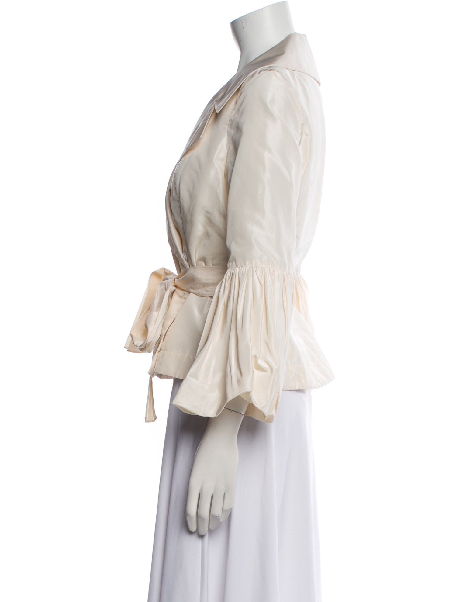 Teri Jon by Rickie Freeman Silk Jacket