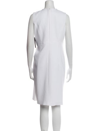 Teri Jon by Rickie Freeman Crew Neck Knee-Length Dress