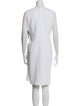 Teri Jon by Rickie Freeman Crew Neck Knee-Length Dress