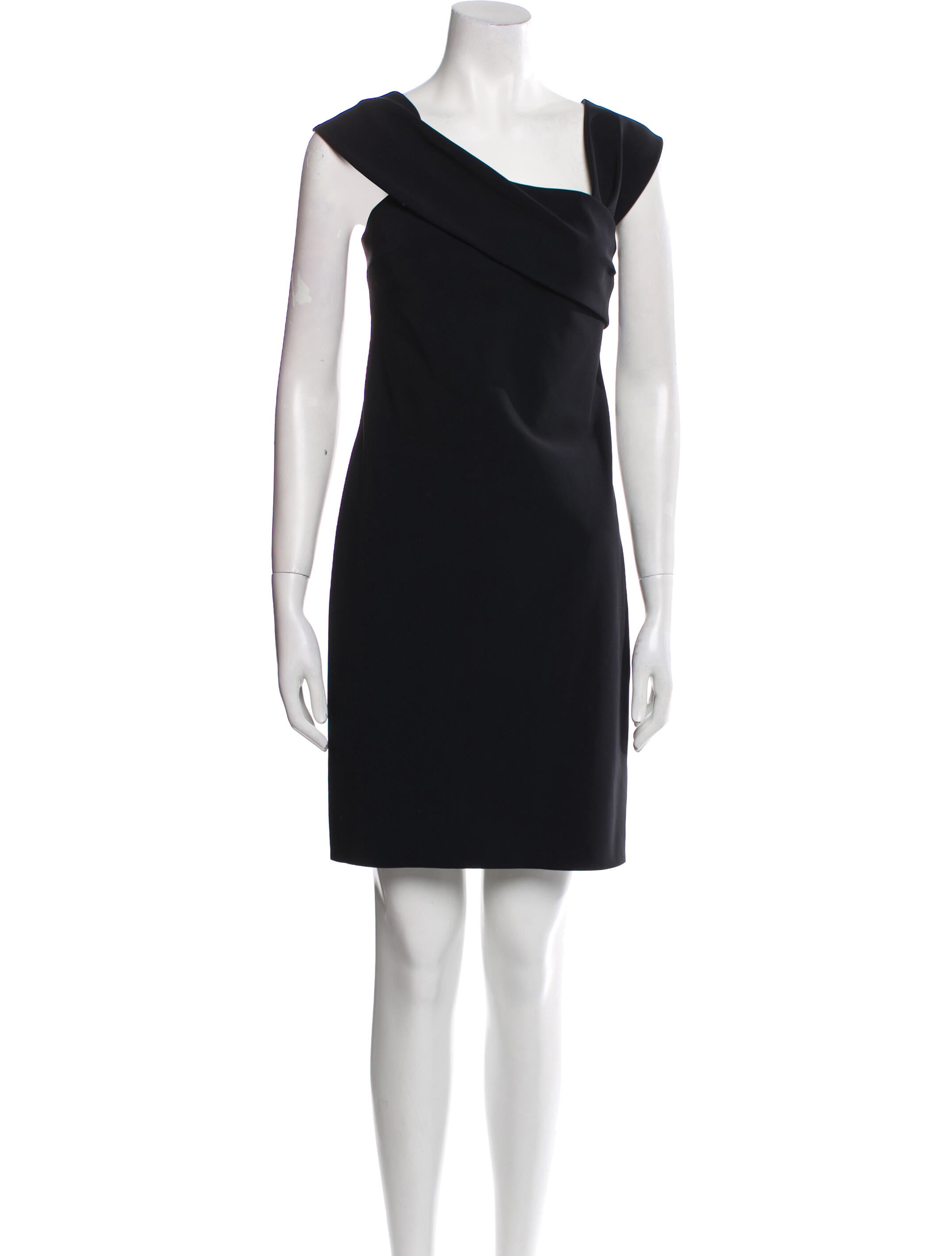 Teri Jon by Rickie Freeman One-Shoulder Mini Dress