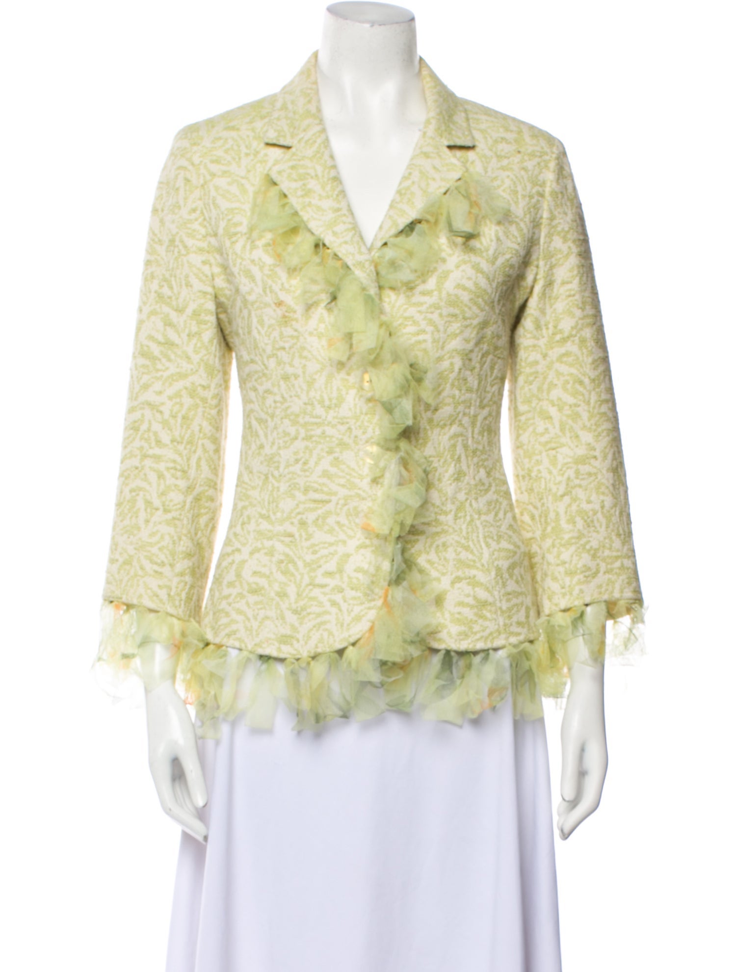 Teri Jon by Rickie Freeman Printed Blazer