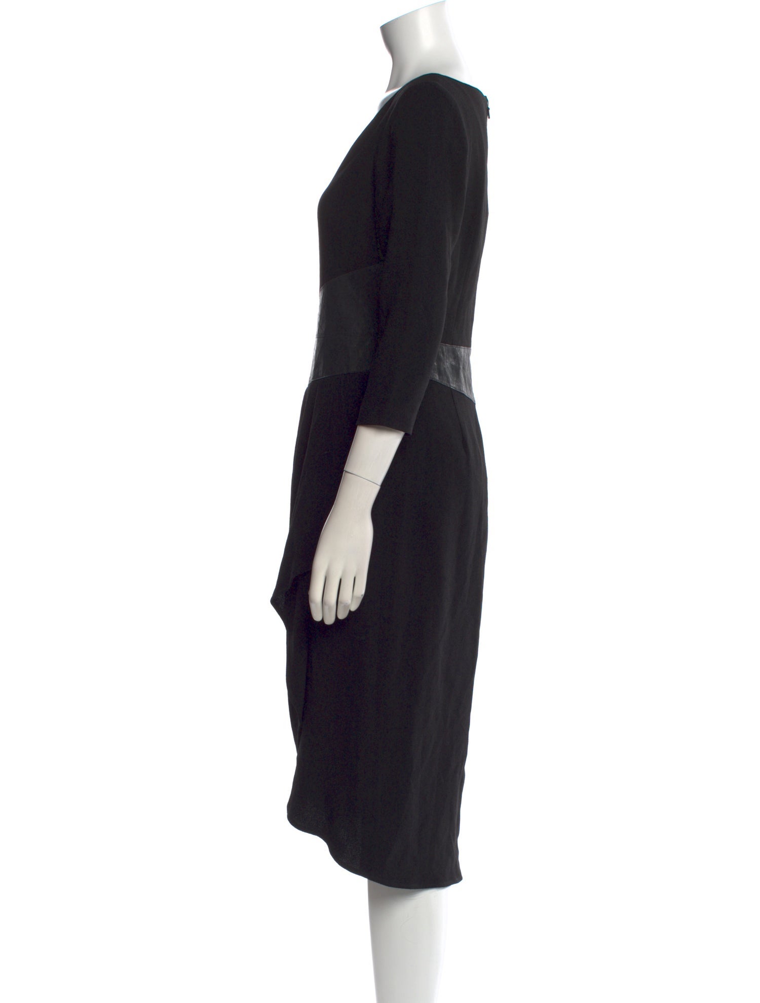 Teri Jon by Rickie Freeman V-Neck Mini Dress