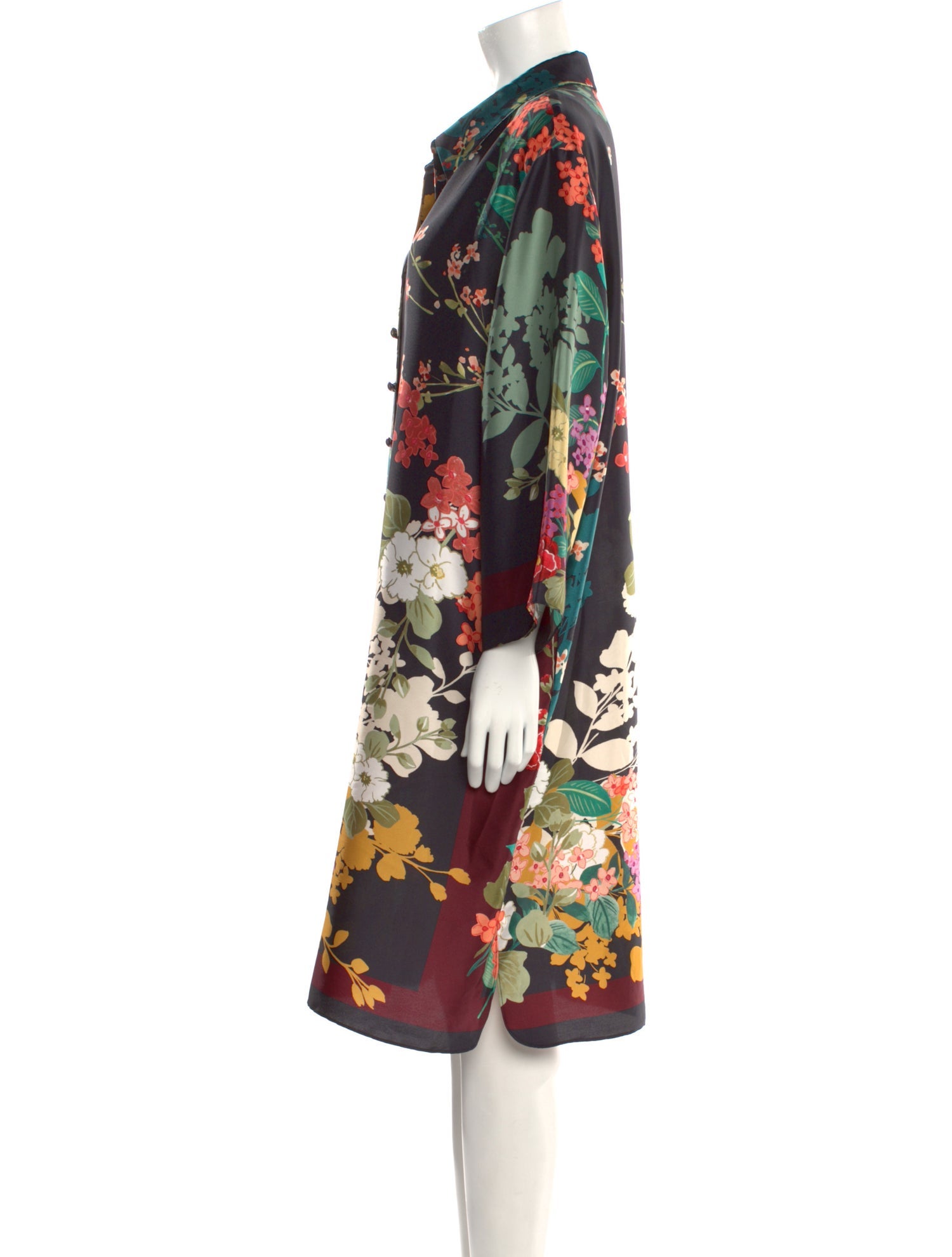 Teri Jon by Rickie Freeman Floral Print Mini Dress