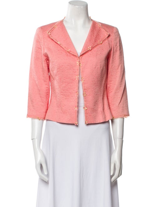 Teri Jon by Rickie Freeman Tweed Pattern Jacket