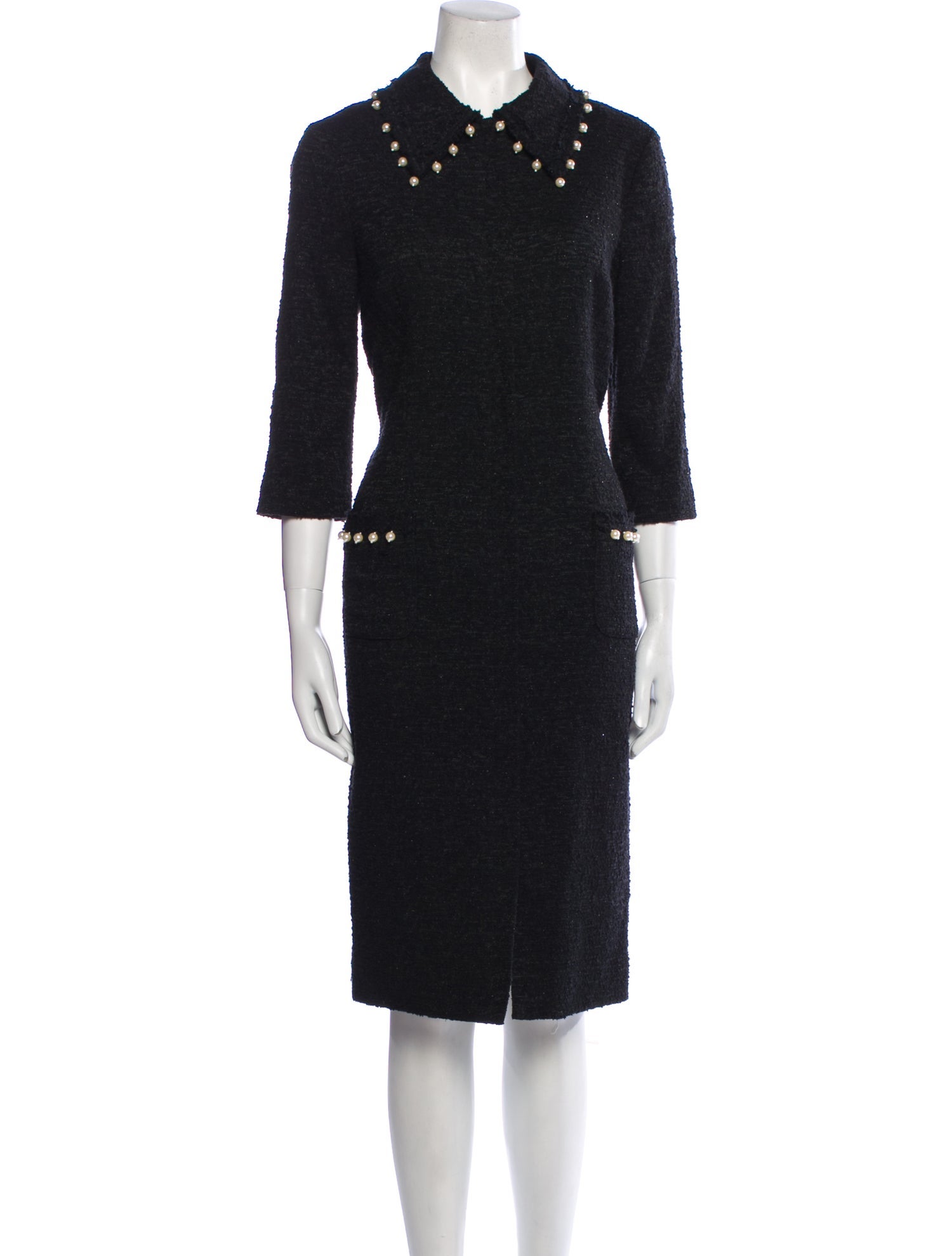 Teri Jon by Rickie Freeman Tweed Pattern Coat