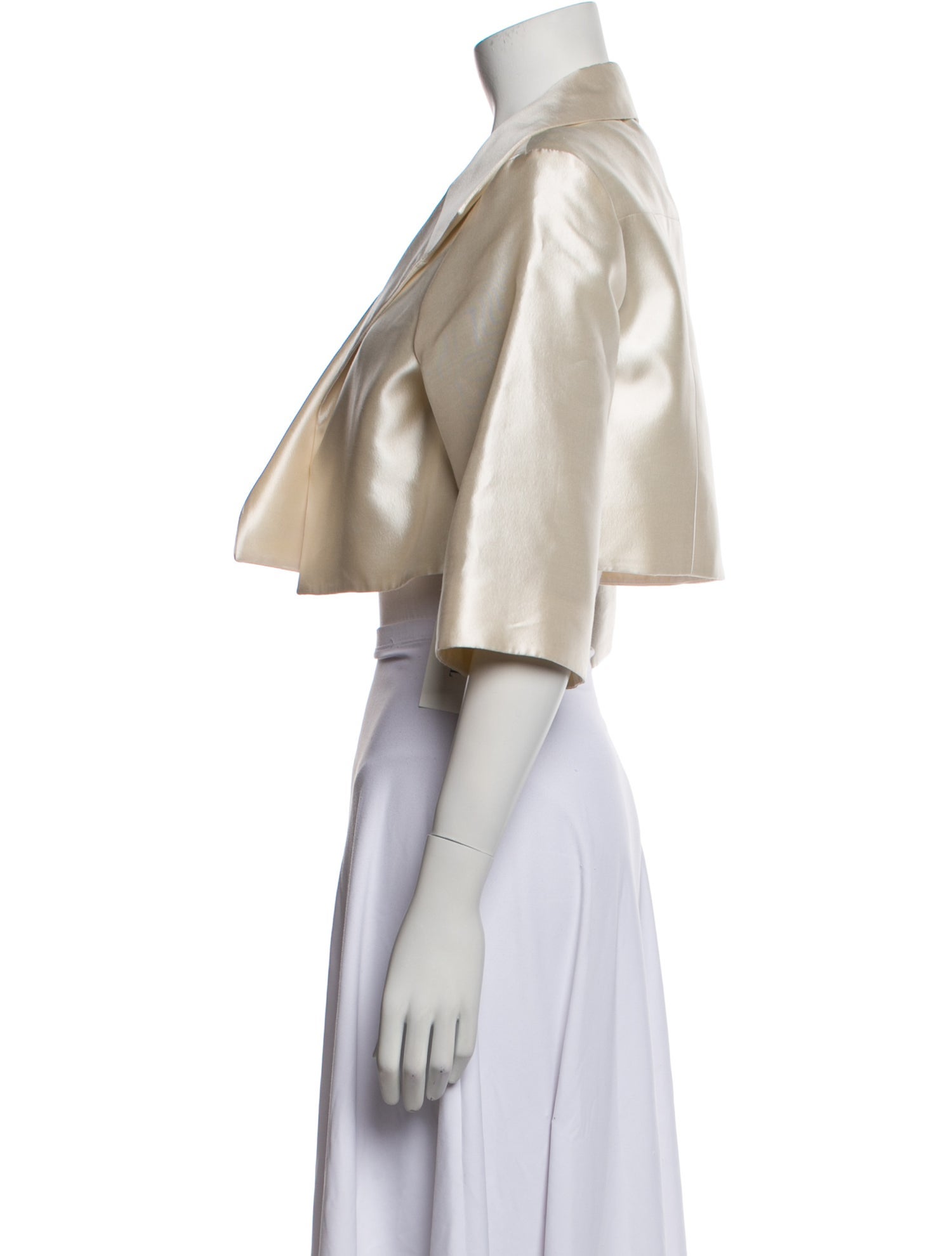 Teri Jon by Rickie Freeman Silk Bolero