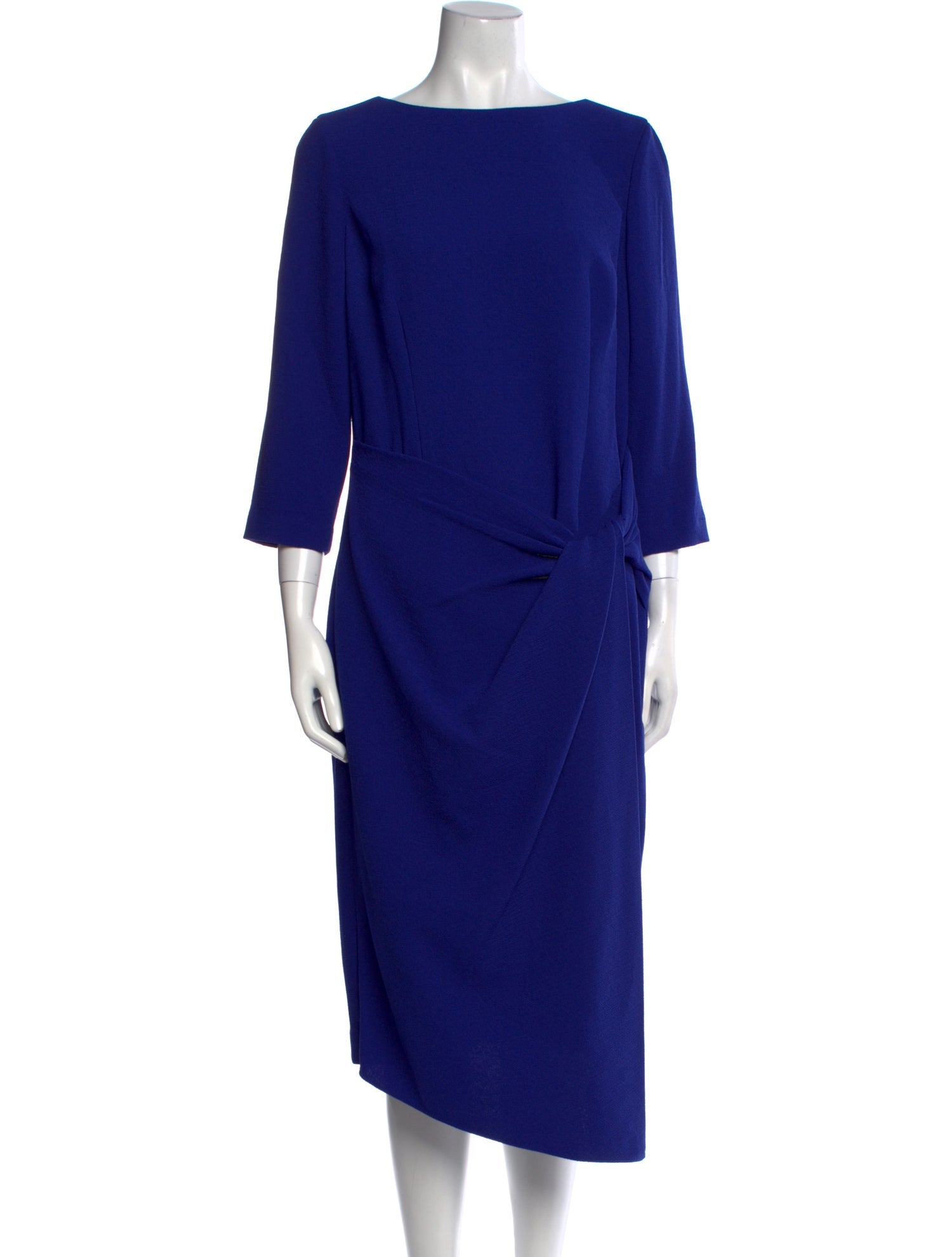 Teri Jon by Rickie Freeman Bateau Neckline Long Dress