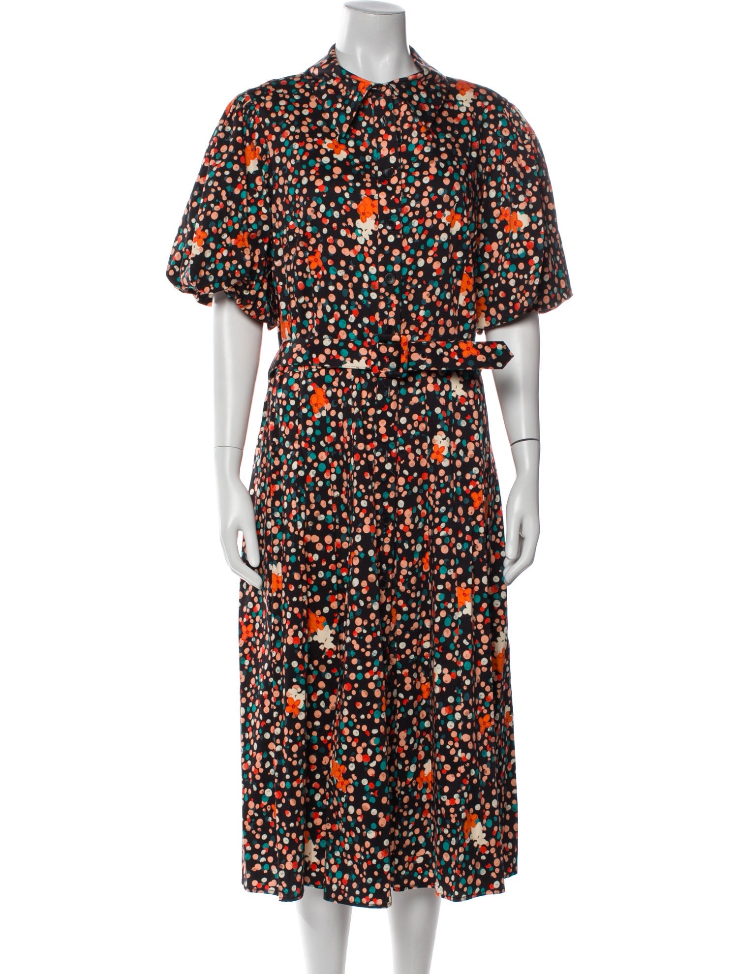 Teri Jon by Rickie Freeman Printed Long Dress