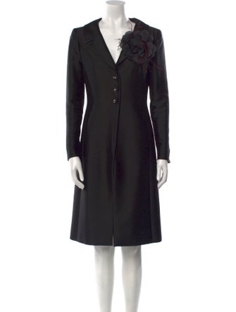 Teri Jon by Rickie Freeman V-Neck Knee-Length Dress