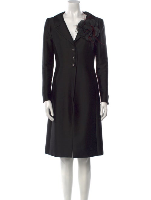 Teri Jon by Rickie Freeman V-Neck Knee-Length Dress