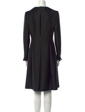 Teri Jon by Rickie Freeman V-Neck Knee-Length Dress