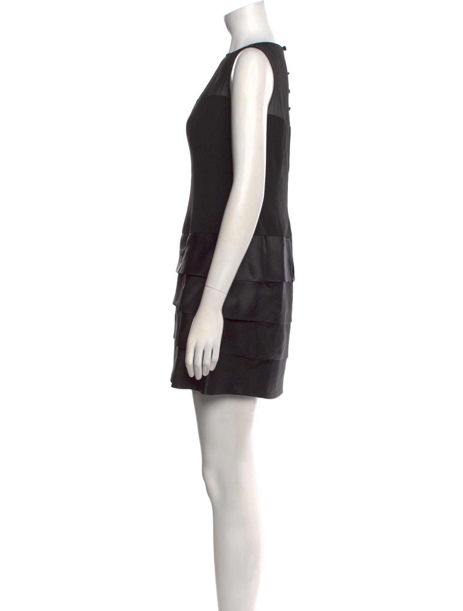 Teri Jon by Rickie Freeman Silk Mini Dress