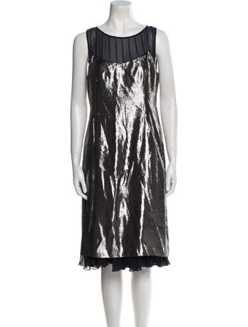 Teri Jon by Rickie Freeman Dresses Silk Knee-Length Dress US 8 | M