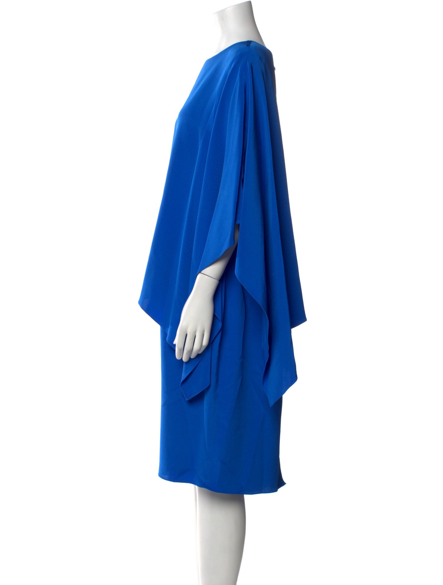 Teri Jon by Rickie Freeman Silk Midi Length Dress