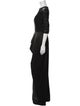 Teri Jon by Rickie Freeman Bateau Neckline Long Dress