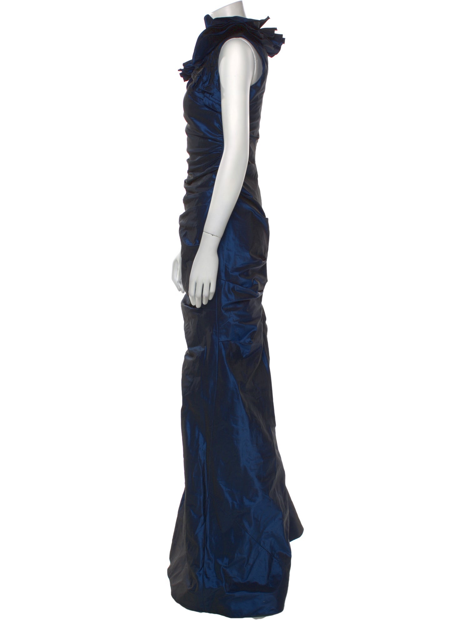 Teri Jon by Rickie Freeman Silk Long Dress