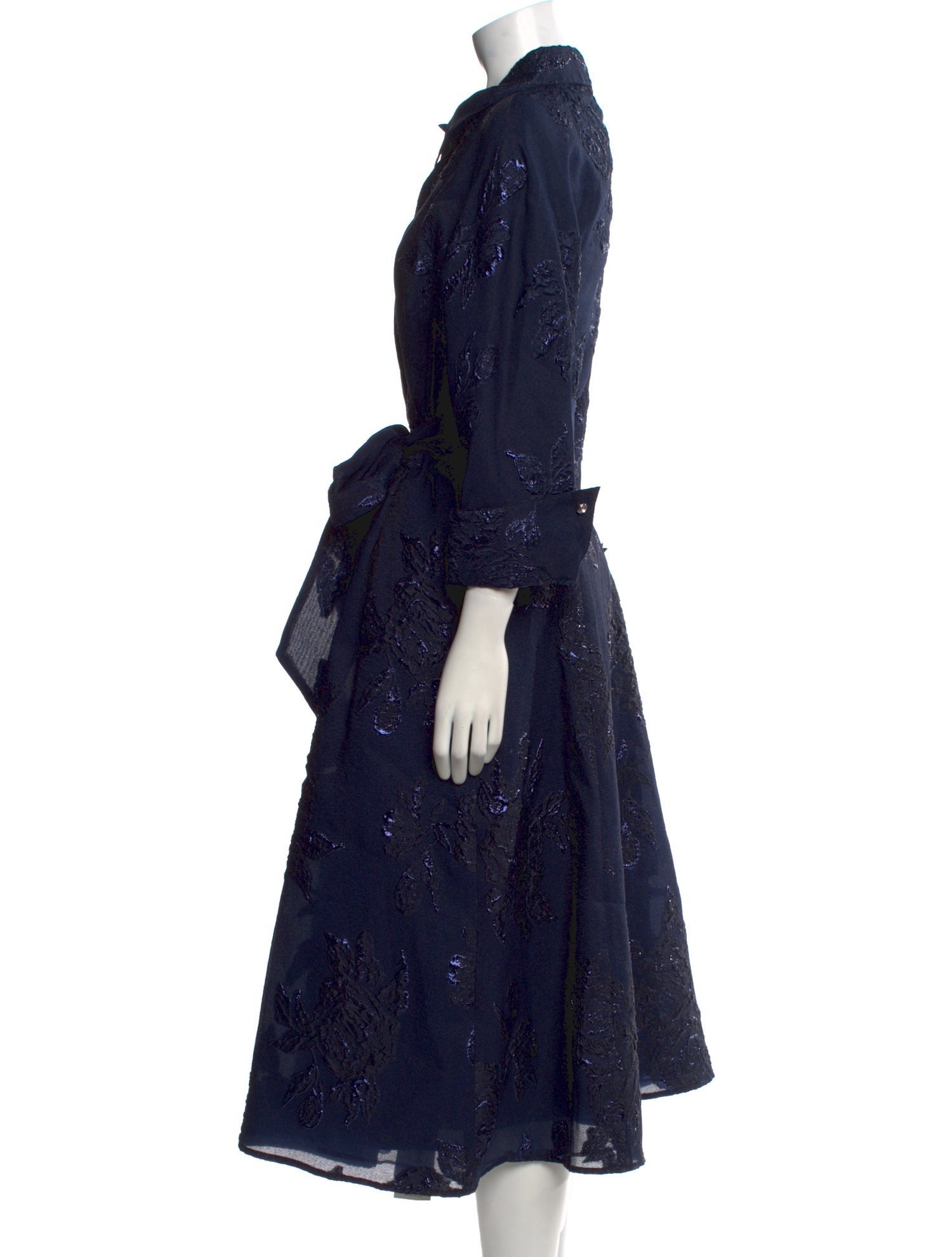 Teri Jon by Rickie Freeman Printed Long Dress