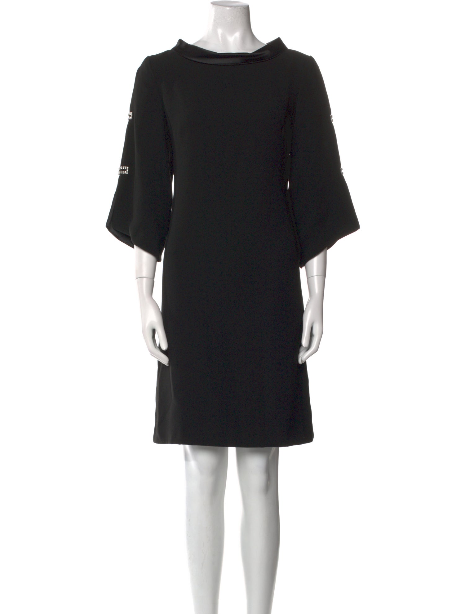 Teri Jon by Rickie Freeman Scoop Neck Mini Dress