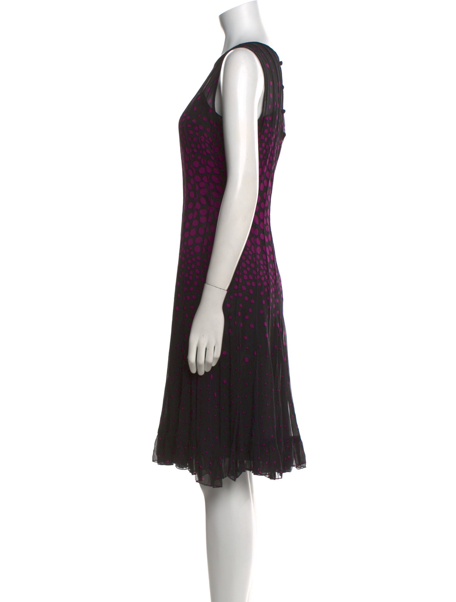 Teri Jon by Rickie Freeman Printed Midi Length Dress