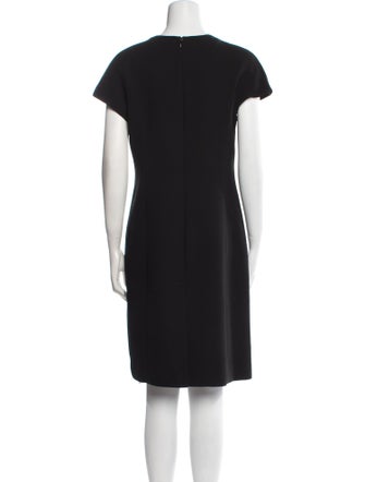 Teri Jon by Rickie Freeman Crew Neck Knee-Length Dress