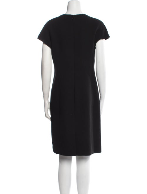 Teri Jon by Rickie Freeman Crew Neck Knee-Length Dress