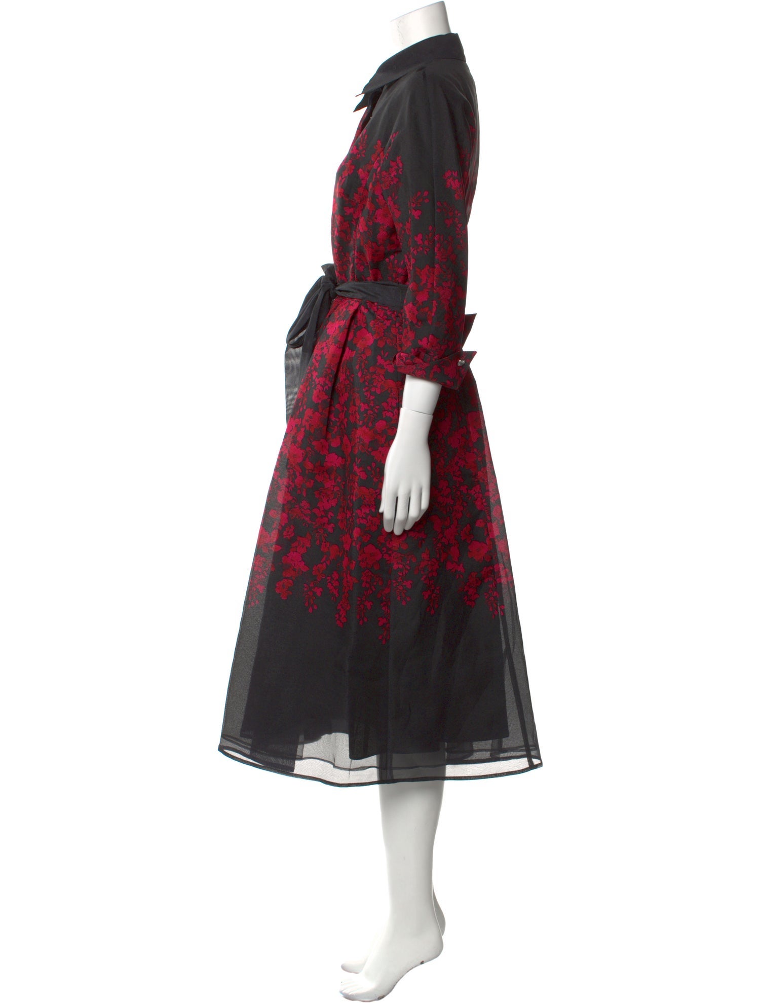 Teri Jon by Rickie Freeman Printed Long Dress