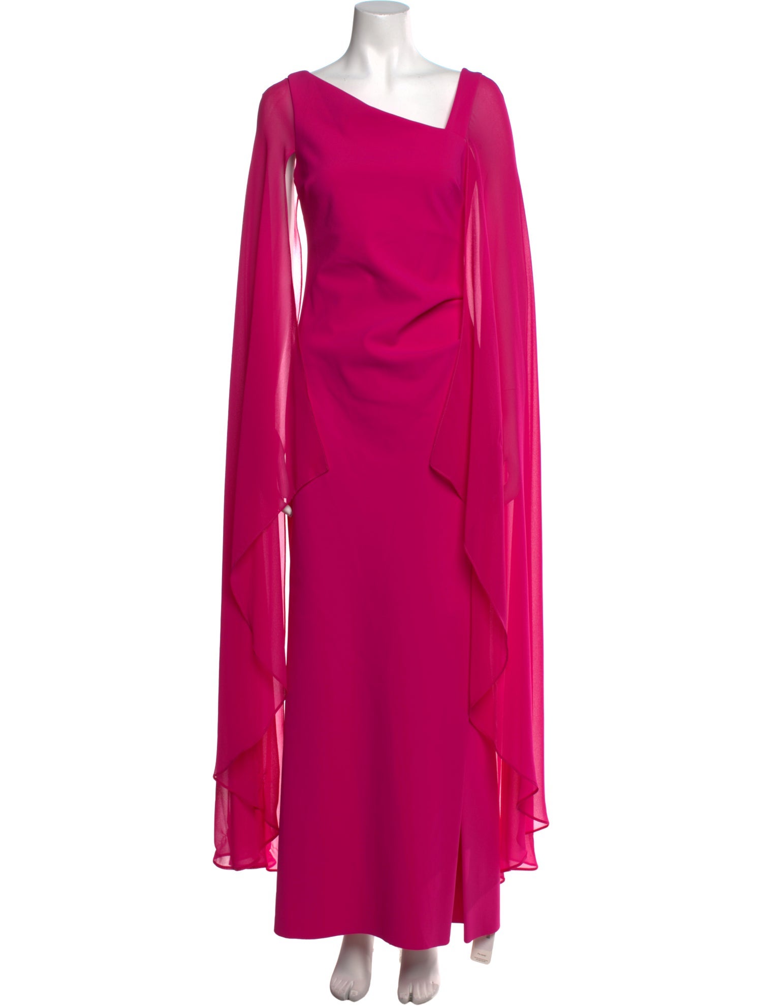 Teri Jon by Rickie Freeman One-Shoulder Long Dress