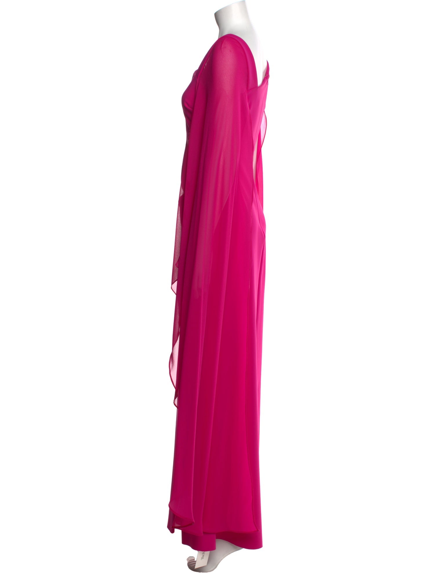 Teri Jon by Rickie Freeman One-Shoulder Long Dress