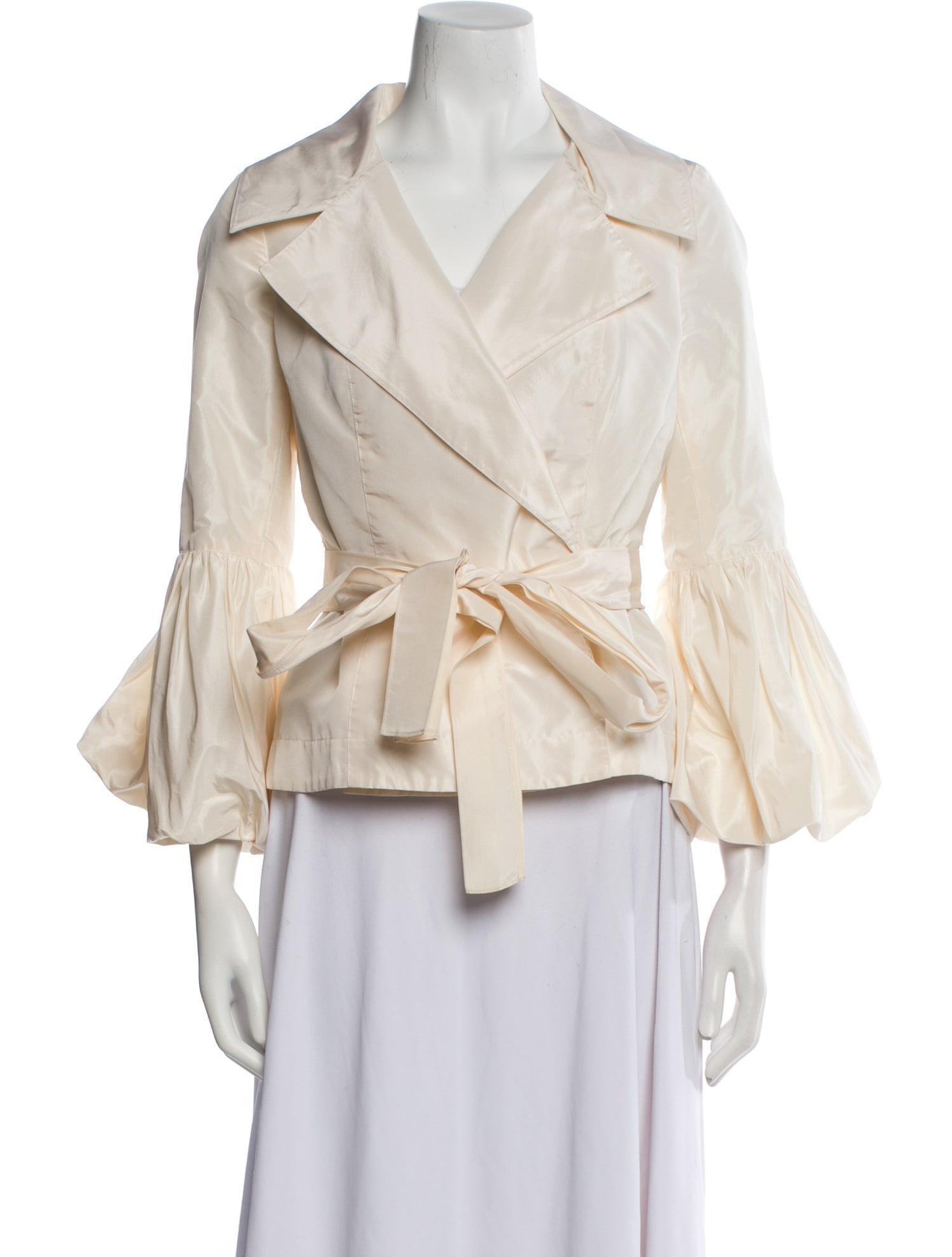 Teri Jon by Rickie Freeman Silk Jacket