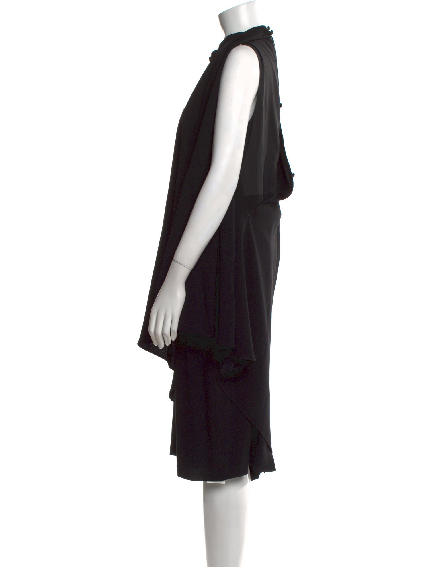 Teri Jon by Rickie Freeman Bateau Neckline Knee-Length Dress