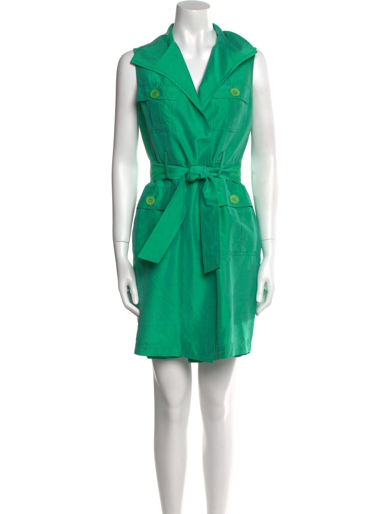 Teri Jon by Rickie Freeman Silk Mini Dress