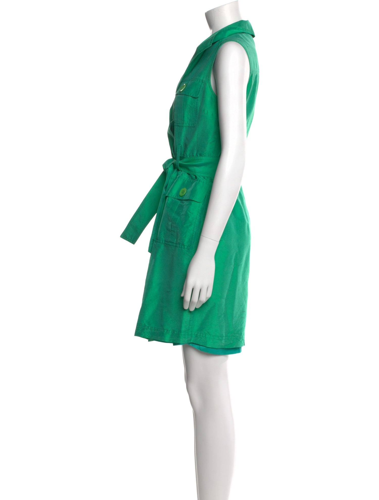 Teri Jon by Rickie Freeman Silk Mini Dress