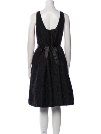 Teri Jon by Rickie Freeman Printed Knee-Length Dress