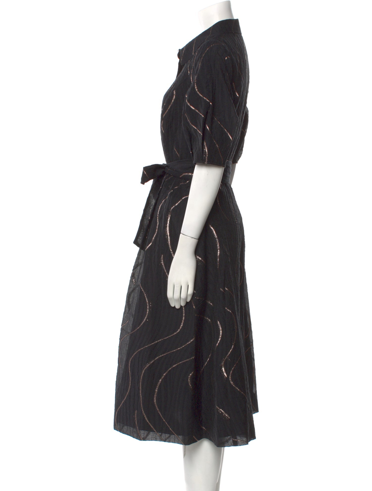 Teri Jon by Rickie Freeman Midi Length Dress